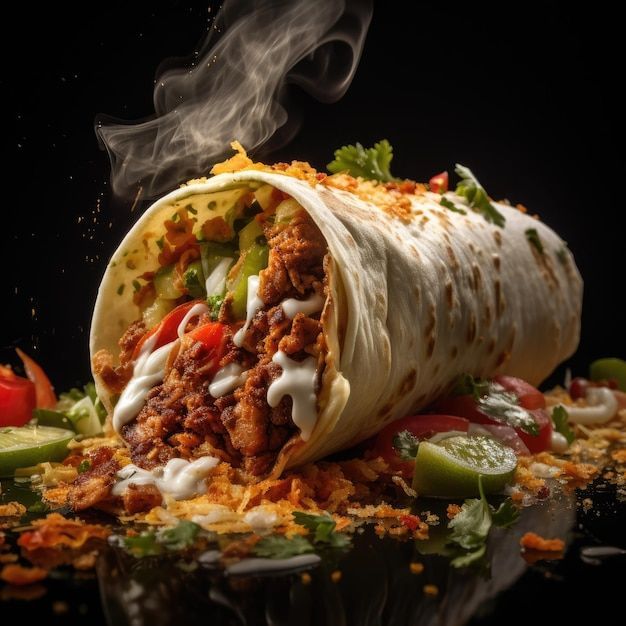 Grill Paratha Roll